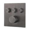 Wiesbaden caral klik pro robinet thermostatique encastré pour douche/bain 3 voies avec kit de base gunmetal SW717741 Wiesbaden caral klik pro robinet thermostatique encastré pour douche/bain 3 voies avec kit de base gunmetal SW717741