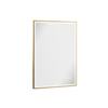 Crosswater MPRO spiegel met verlichting - 70x50cm - LED - verticaal/horizontaal - geborsteld messing (goud) SW1026473