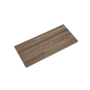 Saniclass Tops Plan de toilette - 120x1.2x46cm - angles arrondis - noyer (bois) SW892756