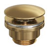 Brauer Gold Edition bouchon de lavabo toujours ouvert pvd or brossé SW891072