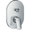 Hansgrohe Logis Afdekset - voor badkraan - met omstel - hoogglans chroom GA41294