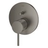 Grohe Atrio nouveau Set de finition pour robinetterie encastrée pour baignoire et douche avec inverseur graphite dur brossé SW354673 Grohe Atrio nouveau Set de finition pour robinetterie encastrée pour baignoire et douche avec inverseur graphite dur brossé SW354673