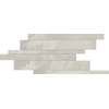 Florim Naturalstone Carreau mosaïque - 21x40cm - 9mm - rectifié - R10 - White (Blanc) SW1175148