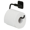 Tiger Colar Toiletrolhouder - zonder klep - zelfklevend - zwart SW877226