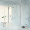 FugaFlow Eccelente Vetro Cabine de douche - 60x160x200 - Profil en verre de sécurité - anti-calcaire - chrome SW1451423