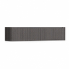 H&R Badmeubelen Juice Wastafelonderkast - 180x45x40cm - linkerhoek afgerond - 3D-front - 2 lades - geïntegreerde greep - wenge SW1260445