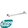 FugaFlow Efficiente Acces Handdoekhouder - dubbel - 62.7cm - chroom - Black Friday - SW1125990