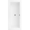 Villeroy en Boch Legato kunststof duobad acryl rechthoekig 170x70x48cm zonder poten wit 1025202 Villeroy en Boch Legato kunststof duobad acryl rechthoekig 170x70x48cm zonder poten wit 1025202