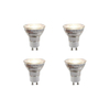 Luedd LED lamp - set van 4 - GU10 - 6W - 2700K - 260LM - dimbaar SW1211302