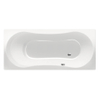 Xenz Dominica Baignoire-douche - 170x75x47 - évacuation en bout - acrylique - blanc SW102888