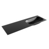 Mondiaz BIG small Urban solid surface inbouw wastafel 140cm rechts SW432155 Mondiaz BIG small Urban solid surface inbouw wastafel 140cm rechts SW432155