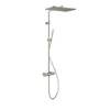 Hotbath Gal Douche pluie thermostatique avec pommeau de douche 40x27cm Nickel brossé PVD SW656461 Hotbath Gal Douche pluie thermostatique avec pommeau de douche 40x27cm Nickel brossé PVD SW656461
