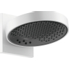 Hansgrohe Rainfinity douche de tête powderrain 250 3jet avec bras de douche 10 30° réglable verticalement ø25cm blanc mat SW297604