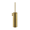 Hotbath Archie WC-borstelgarnituur - wandmodel - PVD - geborsteld messing (goud) SW798972