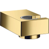 Hansgrohe Porter E wandhouder metaal - met vaste bevestigingspositie - glans goud SW358904