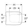 Geberit Renova closetzitting topfix softclose en afneembaar wit SW422282