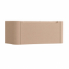 H&R Badmeubelen Juice Wastafelonderkast - 100x45x40cm - afgeronde hoeken - 1 lade - geïntegreerde greep - peach SW1259190