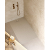 Riho Nuvia Douchevloer - 180x100cm - antibacterieel - purite - pebble grey SW1585166