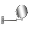 Geesa Mirror miroir grossissant – rond Ø 20 cm – grossissement 3x, à 2 bras – Chrome 0650383