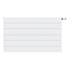 Stelrad Planar Style 8 radiateur panneau 60x90cm type 22 1279watt acier blanc brillant SW206849