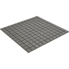 La Mosaic Factory London carreau mosaïque - 30x30cm - carrelage mural et de sol - Carré - Porcelaine Gris Foncé Mat SW62242