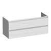 BRAUER Joy meuble sous-lavabo 120 2 tiroirs softclose - sans poignée - 2 découpes pour siphon - Forest Seashell SW1201040
