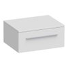 Saniclass Sharp meuble salle de bains 59x27x45.5cm avec planche lavabo avec softclose sans porte 1 tiroir blanc haute brillanc SW86420 Saniclass Sharp meuble salle de bains 59x27x45.5cm avec planche lavabo avec softclose sans porte 1 tiroir blanc haute brillanc SW86420