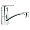 Grohe Eurosmart Cosmopolitan Keukenkraan - laag - draaibare uitloop - chroom 0437360