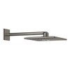 Grohe Rainshower SmartActive hoofddoucheset: hoofddouche 310 smartactive vierkant wandmontage m. 2 straalsoorten brushed hard graphite SW484621 Grohe Rainshower SmartActive hoofddoucheset: hoofddouche 310 smartactive vierkant wandmontage m. 2 straalsoorten brushed hard graphite SW484621