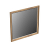 Forzalaqua Reno 2.0 miroir 80x80cm Carré sans éclairage avec cadre Chêne massif Oyster SW492695