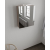 MONDIAZ CUBB spiegelkast 60x70x16cm kleur smoke met 1 deur SW411355 MONDIAZ CUBB spiegelkast 60x70x16cm kleur smoke met 1 deur SW411355