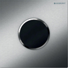 Geberit Type10 urinioir bedieningsplaat - batterij - ronde knop - rvs geborsteld/gepolijst/e-to-clean - geborsteld rvs 0730083