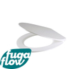 FugaFlow Efficiente Acces Abattant WC - quickrelease - softclose - duroplast - 42.5x37.5x4.3cm - blanc brillant SW1123464