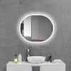 HR Meubles de salle de bain Enigma miroir 80x65cm à intensité variable LED avec chauffage SW997257