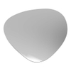 BRAUER Ruby Deluxe miroir – forme organique – 60 x 50 cm – LED indirecte tout autour – température de couleur réglable – Aluminium SW544108