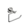 FugaFlow Eccelente Sobrado Porte-papier toilette sans couvercle rond Chrome SW1123220