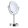Smedbo Outline miroir grossissant avec éclairage à led, double lumière chrome SW421816