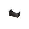 INK Wastafelonderkast - 80x45x37.6cm - 1 lade - push to open - met recht opdekfront - MFC - Intens eiken SW439293