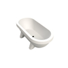 Gardentub Baignoire îlot (extérieur) - 194x94x66cm - synthétique - compatible à l'extérieur - blanc mat SW1017090