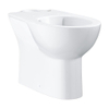 GROHE Bau cuvette au sol à sortie verticale à fond profond sans rebord de rinçage AO 36,5x68,7cm 6/3L blanc SW197121