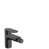 Hansgrohe Vernis Blend 1-gats bidetkraan - met waste - met voorsprong 12.7cm - mat zwart SW793509