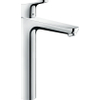 Hansgrohe Focus 1 greeps wastafelmengkraan - 230 met trekwaste - hoogglans chroom SW94946