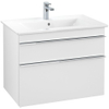 Villeroy & Boch Venticello meuble de salle de bains sous lavabo - 75,3x59cm - 2x tiroir blanc mat GA52835