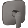 Hansgrohe Talis e Afbouwdeel - voor inbouw douchekraan - hoogglans zwart chroom SW358807