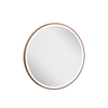 Crosswater Infinity Miroir - 70x70cm - Rond - avec éclairage - Bronze brossé SW1026493