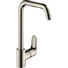 Hansgrohe Focus mitigeur monocommande de cuisine 260, finition aspect inox SW528951