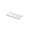 INK Pitch wastafel - 100x45x9cm - 1 wasbak links - 1 kraangat - drain keramiek Statuario glans SW693319