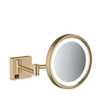 Hansgrohe Addstoris miroir de maquillage led 3x agrandissement bronze brossé SW651211