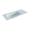 Mondiaz BIG small Clay solid surface inbouw wastafel 110cm links SW429529 Mondiaz BIG small Clay solid surface inbouw wastafel 110cm links SW429529