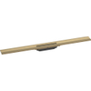 Hansgrohe RainDrain Flex Douchegoot - 90cm - inkortbaar - wandmontage - brushed bronze SW1590362